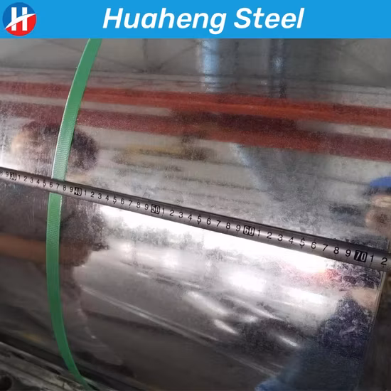 Kundenspezifische kaltgewalzte, feuerverzinkte DIP-Spule/Dx51 SPCC-Spule aus verzinktem Stahl