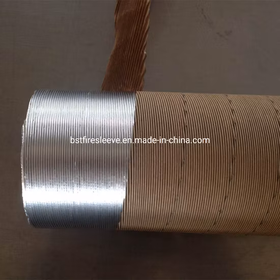 Aluminiumfolie, Glasfaser, Kraftstoffhydraulikleitungen, Steuerkabel, kritische Komponenten in Motorabgassystemen, reflektierendes Wellrohr